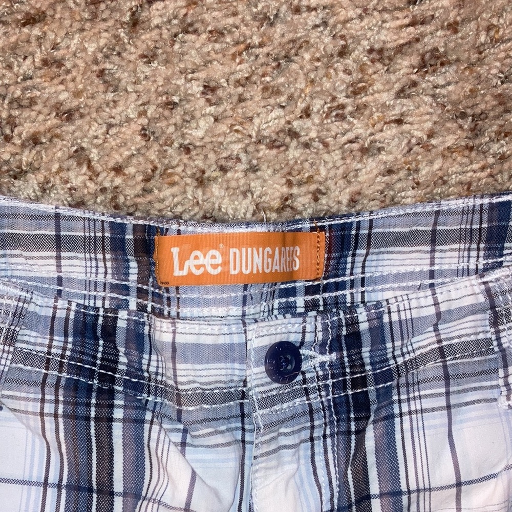 Lee Dungarees blue and white Shorts, Size 36 - Picture 2 of 4
